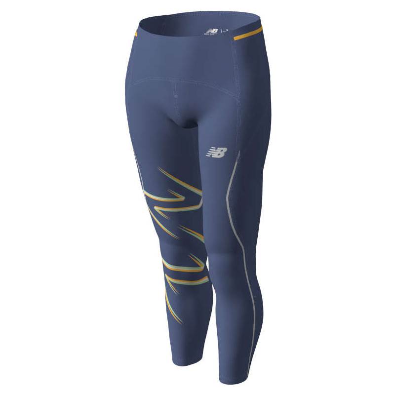 New Balance Womens Graphic Impact Run Tights-2